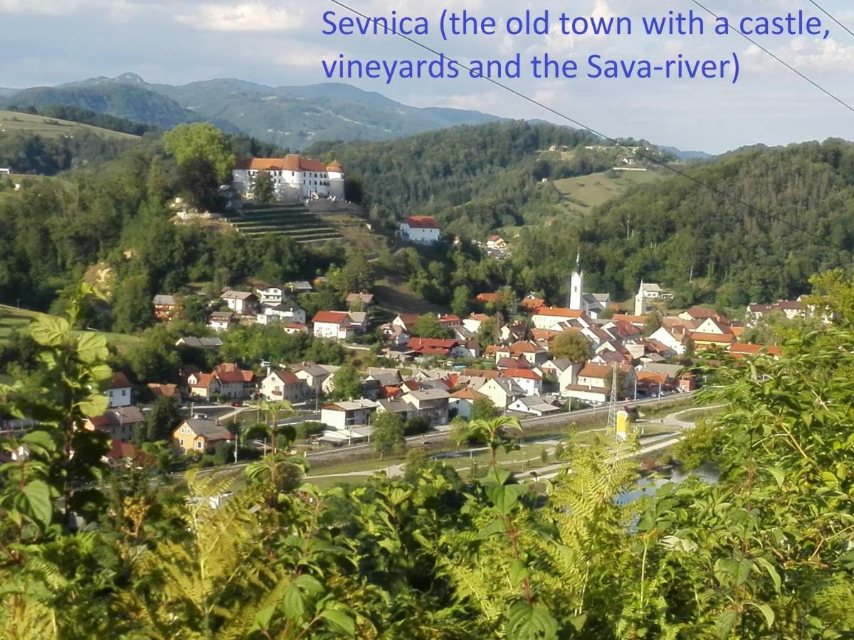 Getaway "At The Three Lights" Villa Sevnica Dış mekan fotoğraf